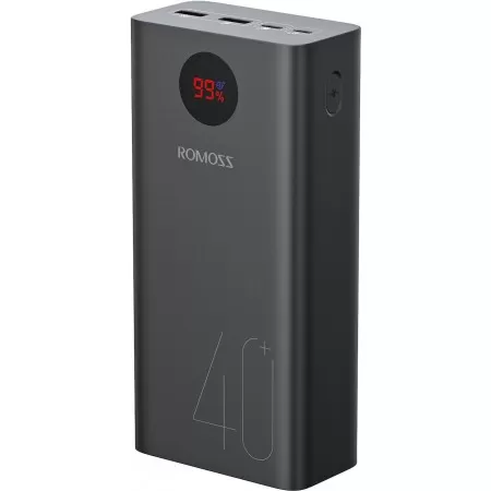 Зовнішній акумулятор Romoss 40000mAh 18WPEA40 (PEA40-112-2A45) Black